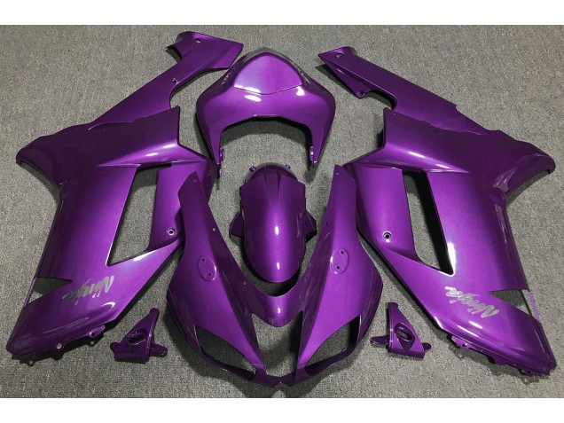 2007-2008 Violet Brillant ZX6R Carénage 2007-2008 Violet Brillant ZX6R Carénage