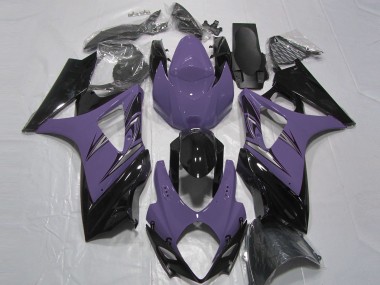 2007-2008 Violet Foncé & Noir GSXR 1000 Carénage