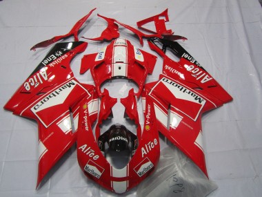2007-2014 Alice & Marlboro Ducati 848 1098 1198 Carénage