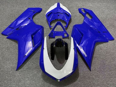 2007-2014 Bleu Brillant Sp Ducati 848 1098 1198 Carénage