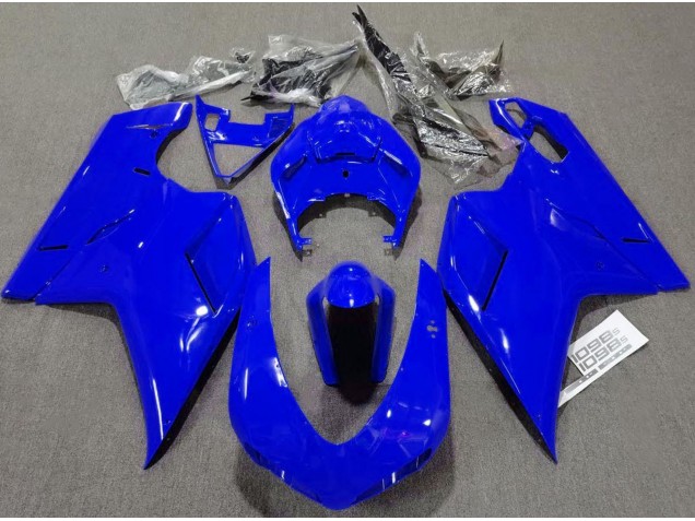 2007-2014 Bleu Brillant Uni Ducati 848 1098 1198 Carénage