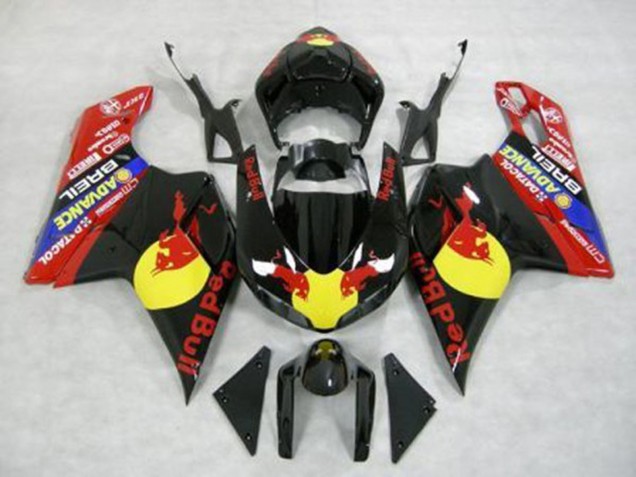 2007-2014 Breil Rouge Taureau Ducati 848 1098 1198 Carénage 2007-2014 Breil Rouge Taureau Ducati 848 1098 1198 Carénage