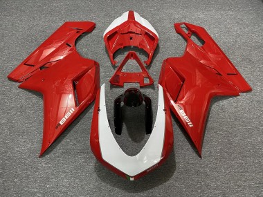 2007-2014 Rouge Brillant Sp Ducati 848 1098 1198 Carénage