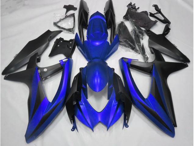 2008-2010 Bleu Mat Sans R GSXR 600-750 Carénage 2008-2010 Bleu Mat Sans R GSXR 600-750 Carénage