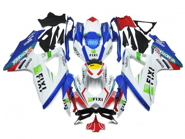 2008-2010 Fixi Personnalisé GSXR 600-750 Carénage 2008-2010 Fixi Personnalisé GSXR 600-750 Carénage