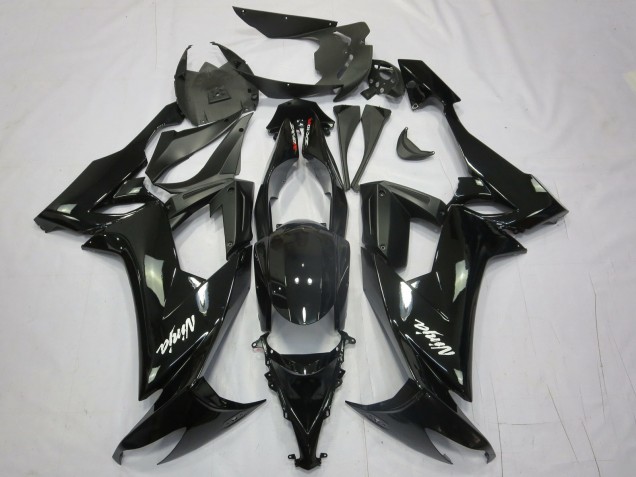 2008-2010 Ninja Noir ZX10R Carénage 2008-2010 Ninja Noir ZX10R Carénage
