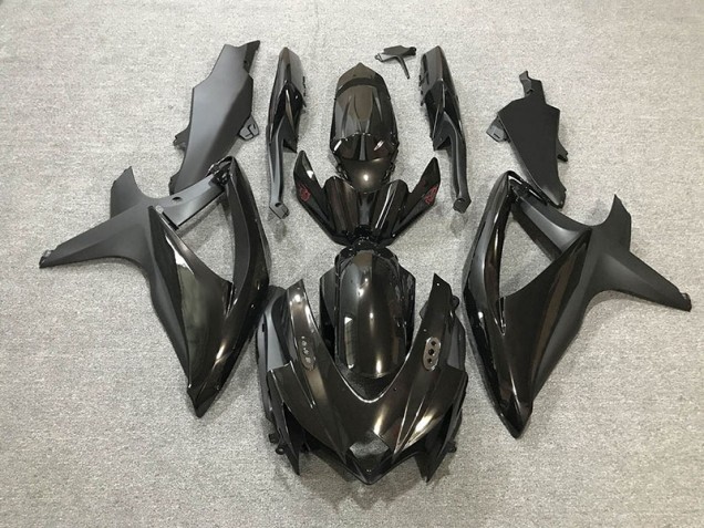 2008-2010 Noir Brillant/Mat GSXR 600-750 Carénage 2008-2010 Noir Brillant/Mat GSXR 600-750 Carénage