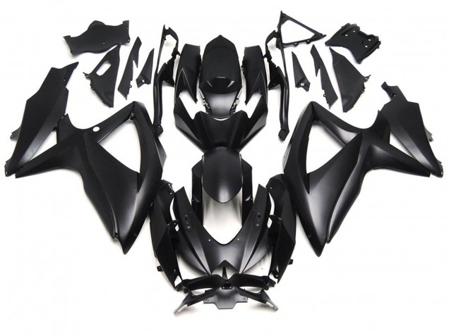 2008-2010 Noir Mat Profond GSXR 600-750 Carénage 2008-2010 Noir Mat Profond GSXR 600-750 Carénage