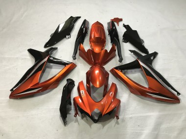2008-2010 Orange Brûlée GSXR 600-750 Carénage