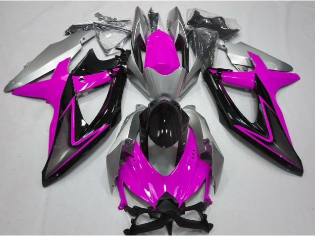2008-2010 Rose & Argent GSXR 600-750 Carénage 2008-2010 Rose & Argent GSXR 600-750 Carénage