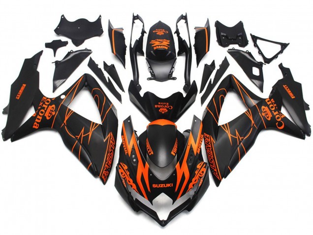 2008-2010 Spécial Matte Corona Personnalisé GSXR 600-750 Carénage 2008-2010 Spécial Matte Corona Personnalisé GSXR 600-750 Carénage