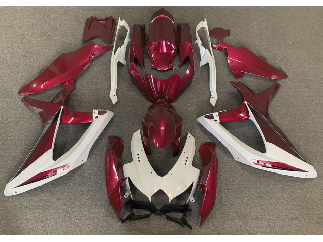 2008-2010 Style Rouge OEM GSXR 600-750 Carénage 2008-2010 Style Rouge OEM GSXR 600-750 Carénage