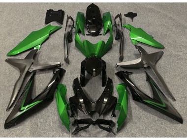 2008-2010 Vert Brillant & Vert R GSXR 600-750 Carénage