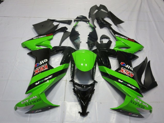 2008-2010 Vert & Noir ZX10R Carénage 2008-2010 Vert & Noir ZX10R Carénage