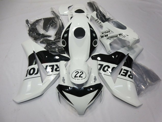 2008-2011 22 Repsol Blanc CBR1000RR Carénage 2008-2011 22 Repsol Blanc CBR1000RR Carénage