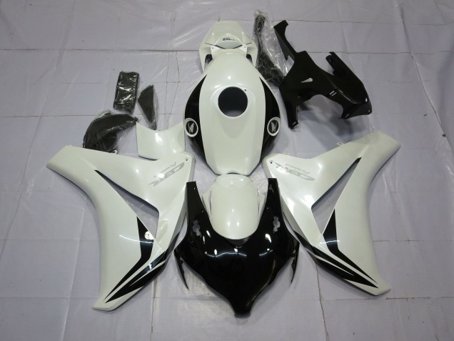 2008-2011 Blanc Nacré & Noir CBR1000RR Carénage 2008-2011 Blanc Nacré & Noir CBR1000RR Carénage