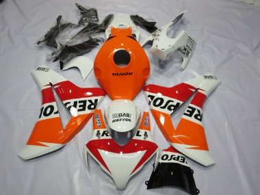2008-2011 Conception Blanche Repsol CBR1000RR Carénage