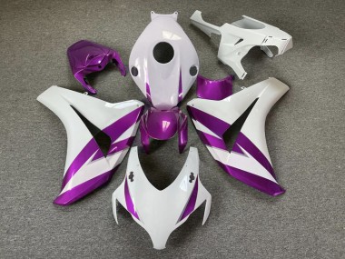 2008-2011 Garniture Blanc Brillant & Violet CBR1000RR Carénage