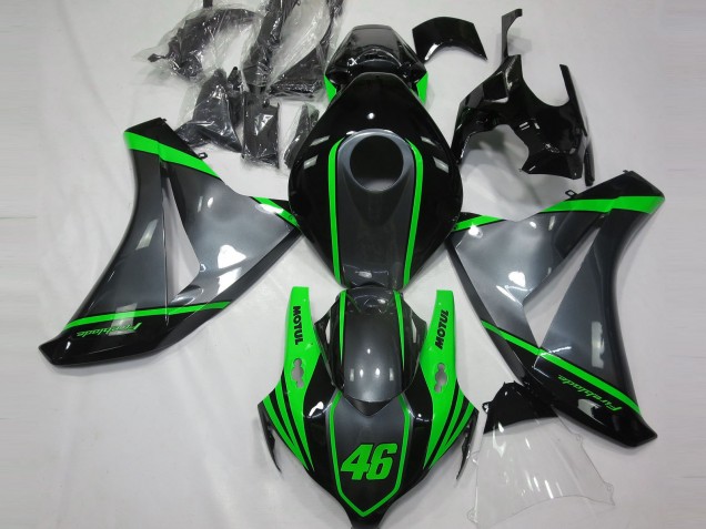 2008-2011 Gris Motul & Vert CBR1000RR Carénage 2008-2011 Gris Motul & Vert CBR1000RR Carénage