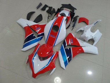 2008-2011 Rouge Bleu & Blanc CBR1000RR Carénage