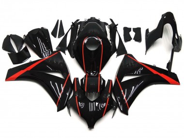 2008-2011 Rouge Brillant & Noir CBR1000RR Carénage