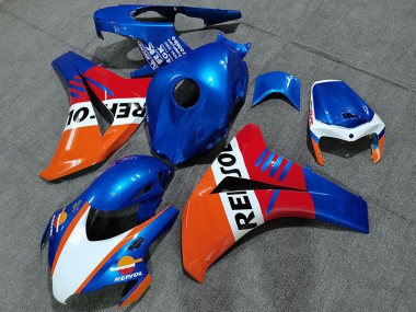 2008-2011 Style Bleu Perle Repsol CBR1000RR Carénage
