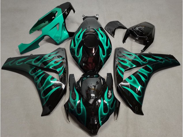2008-2011 Verde Acqua Fiamma CBR1000RR Carénage 2008-2011 Verde Acqua Fiamma CBR1000RR Carénage