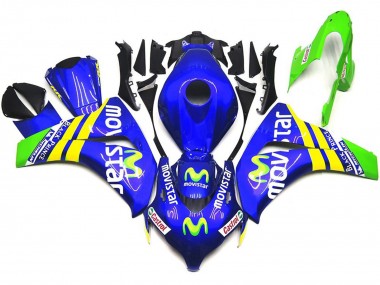 2008-2011 Vibrant Movistar CBR1000RR Carénage