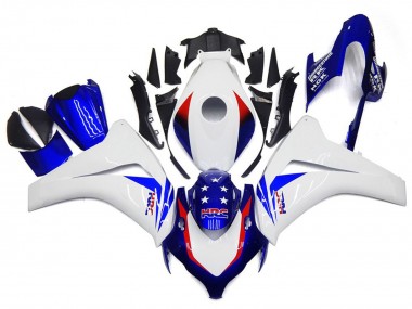 2008-2011 Étoile Bleue Vibrante CBR1000RR Carénage