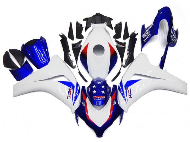 2008-2011 Étoile Bleue Vibrante CBR1000RR Carénage