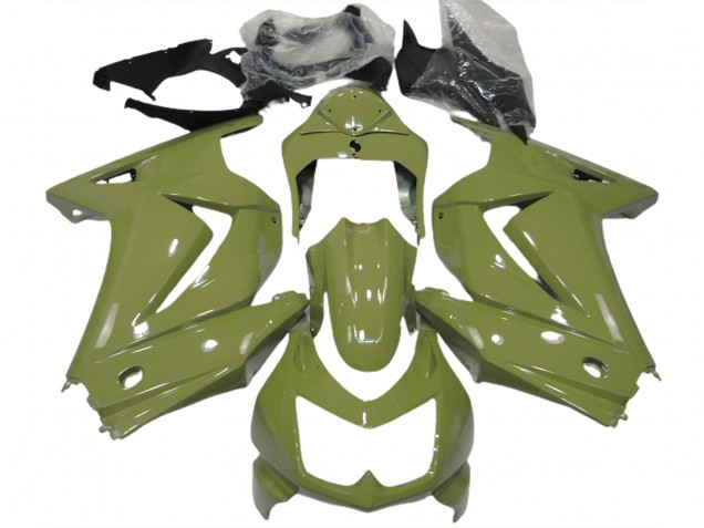 2008-2012 Olive Brillant Ninja 250 Carénage 2008-2012 Olive Brillant Ninja 250 Carénage
