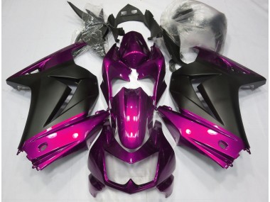 2008-2012 Rose & Noir Mat Ninja 250 Carénage