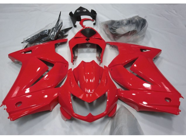 2008-2012 Rouge Brillant Ninja 250 Carénage 2008-2012 Rouge Brillant Ninja 250 Carénage