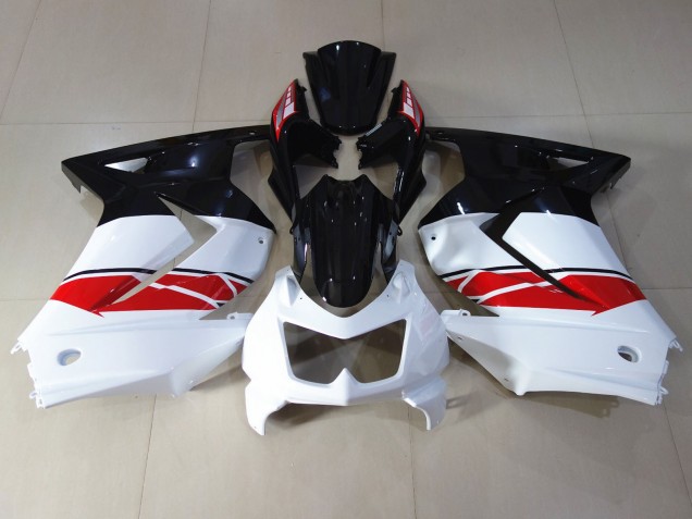 2008-2012 Rouge Noir & Blanc Ninja 250 Carénage 2008-2012 Rouge Noir & Blanc Ninja 250 Carénage