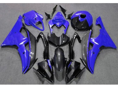2008-2016 Bleu Brillant & Fiber De Carbone R6 Carénage