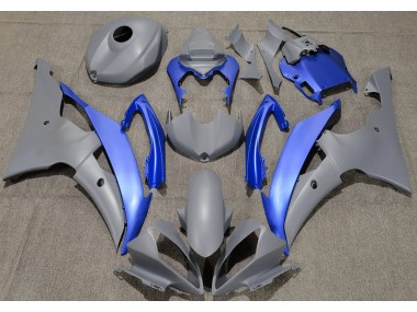 2008-2016 Gris Mat & Bleu R6 Carénage