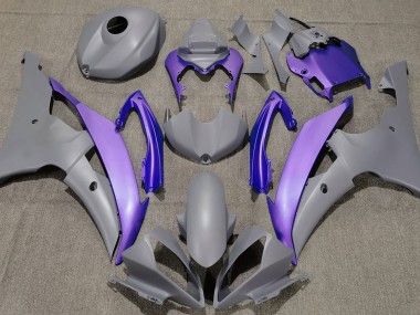 2008-2016 Gris Mat & Violet R6 Carénage