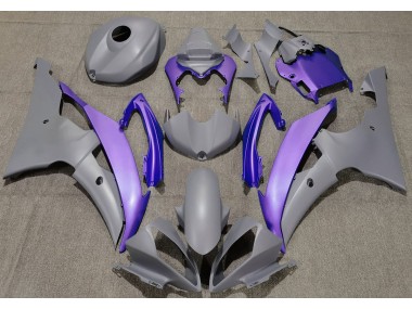 2008-2016 Gris Mat & Violet R6 Carénage