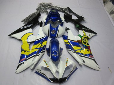 2008-2016 Jaune & Bleu R6 Carénage