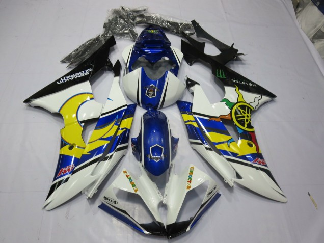 2008-2016 Jaune & Bleu R6 Carénage 2008-2016 Jaune & Bleu R6 Carénage