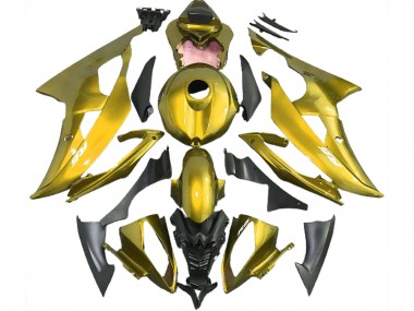 2008-2016 Jaune Foncé R6 Carénage