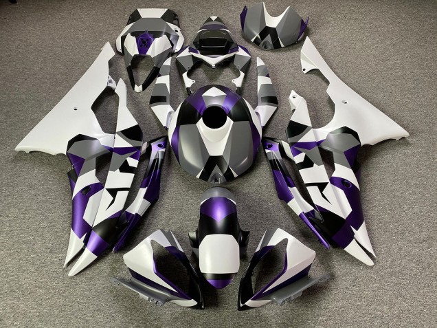 2008-2016 Neige Violette Mystique Camo R6 Carénage 2008-2016 Neige Violette Mystique Camo R6 Carénage