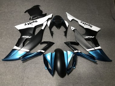 2008-2016 Noir Mat & Bleu Spécial R6 Carénage