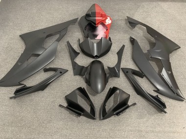 2008-2016 Noir Mat & Rouge R6 Carénage