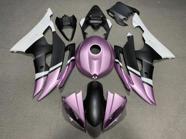 2008-2016 Noir Mat & Violet Clair R6 Carénage