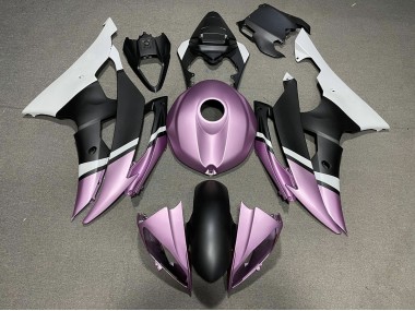 2008-2016 Noir Mat & Violet Clair R6 Carénage