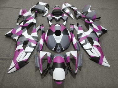 2008-2016 Rose Camo Uni R6 Carénage