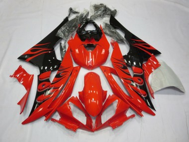 2008-2016 Rosso Fiamma R6 Carénage