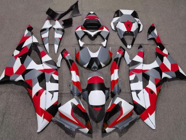 2008-2016 Rouge Camouflage Uni R6 Carénage