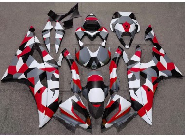 2008-2016 Rouge Camouflage Uni R6 Carénage